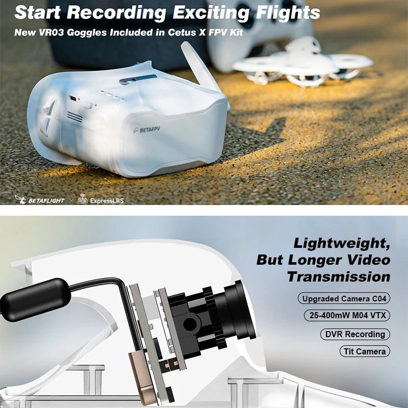 ชุดอุปกรณ์ Cetus X FPV พร้อมเค - Drone Kit Octocopter บทวิจารณ์และราคา